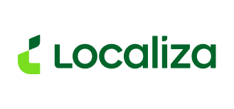 O logotipo da Local é verde e branco com uma folha verde.