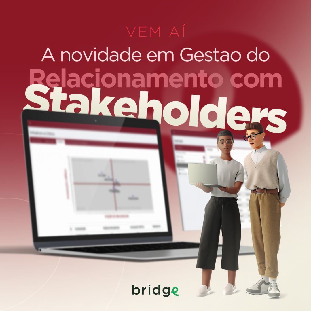 Uma tela mostrando a matriz de priorizacao em gestao do relacionamento com stakeholders 