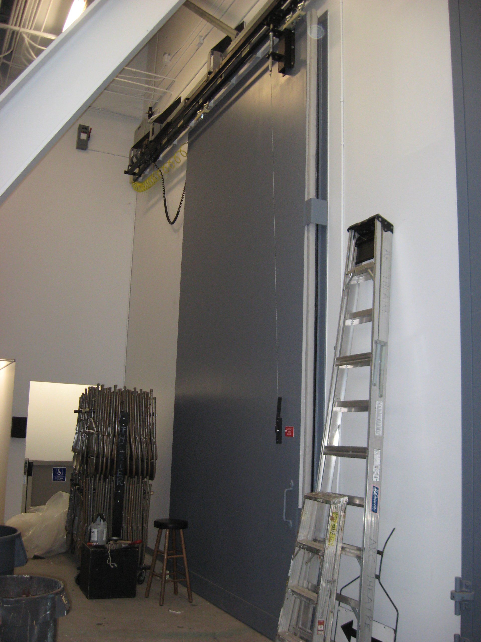 Model DS4-50-SL Horizontal Sliding Sound Control Door  at Performing Arts Center