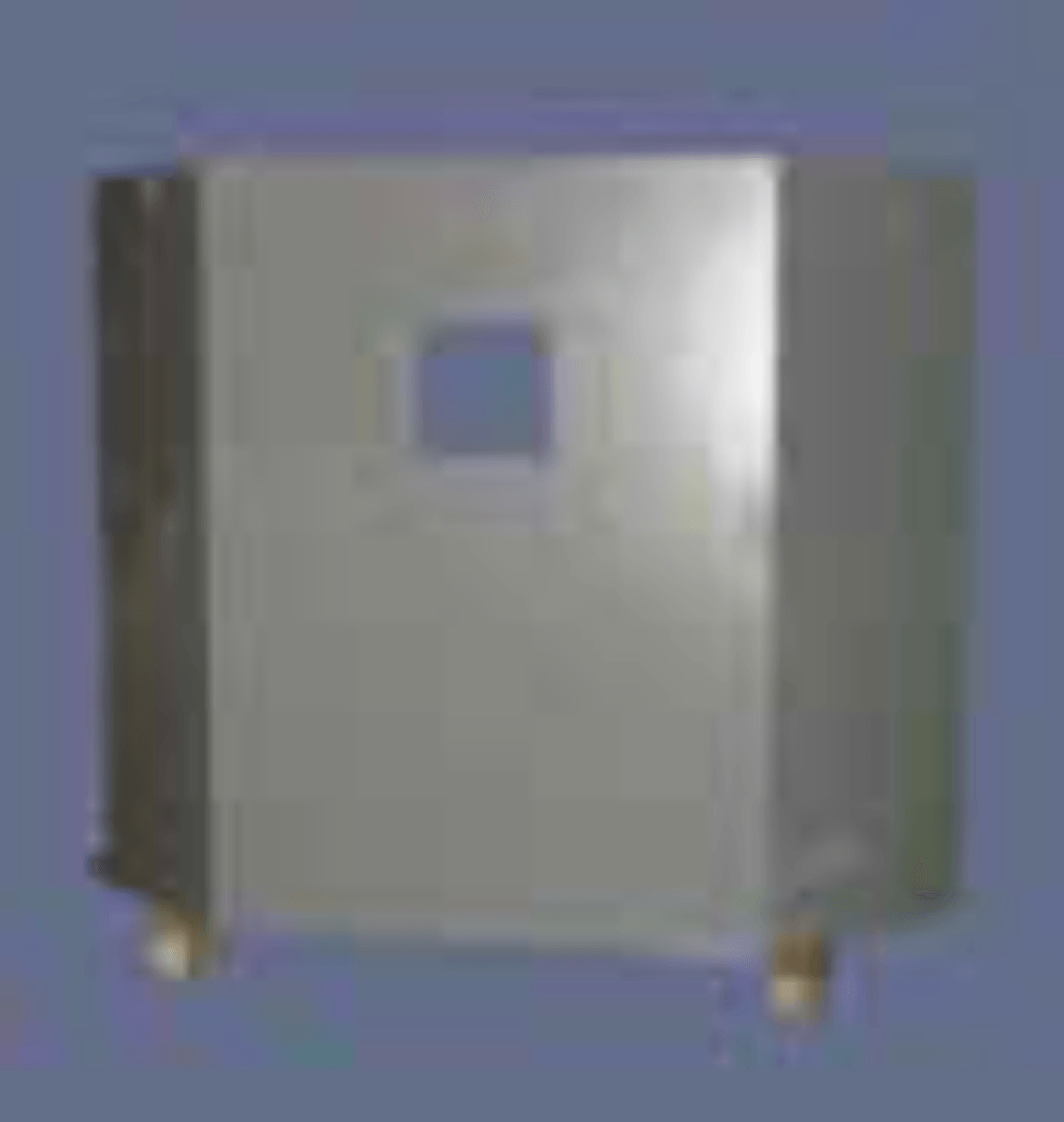 NIJ Level IV Fixed 3-sided angled barrier w/sliding GP and floor plate.