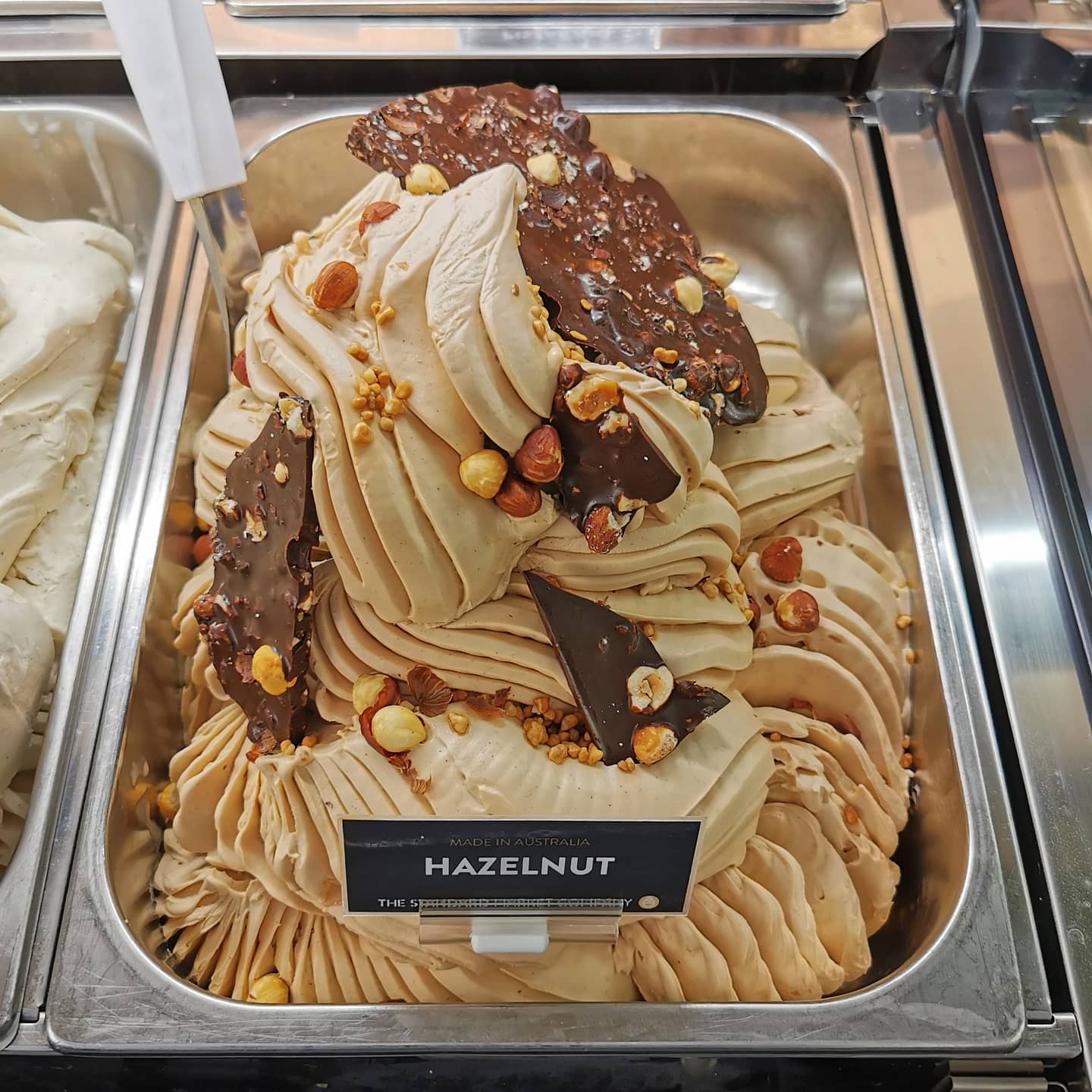 Hazelnut Gelato — Quench Juice Bar in Fortitude Valley, QLD
