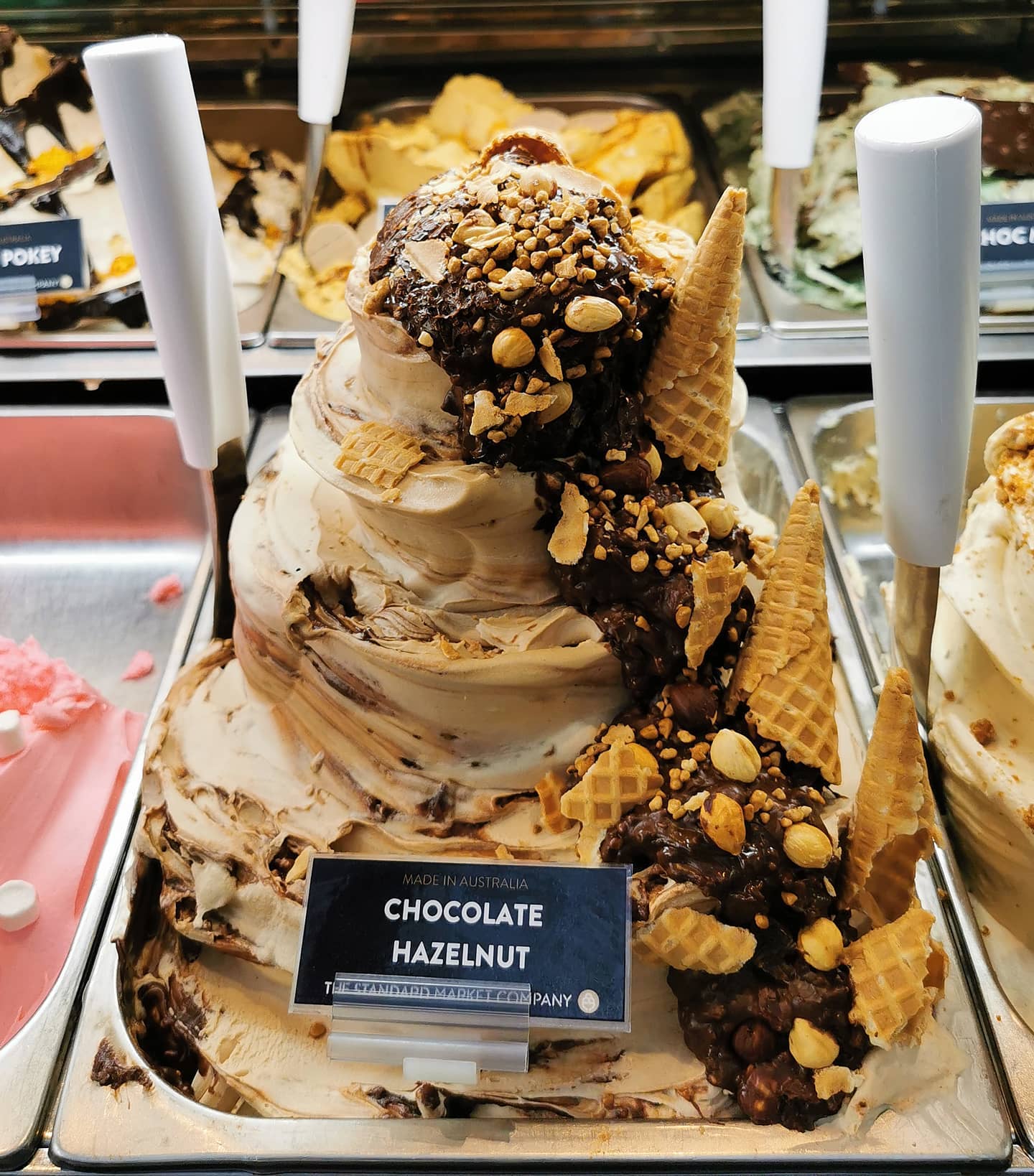 Chocolate Hazelnut Gelato— Quench Juice Bar in Fortitude Valley, QLD