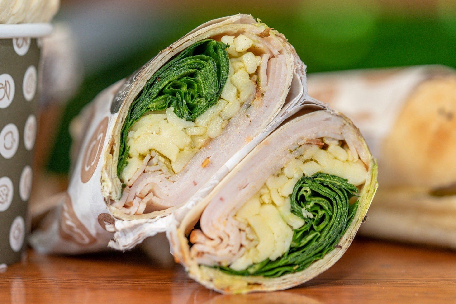 Cheese, Turkey & Spinach Wrap — Quench Juice Bar in Fortitude Valley, QLD