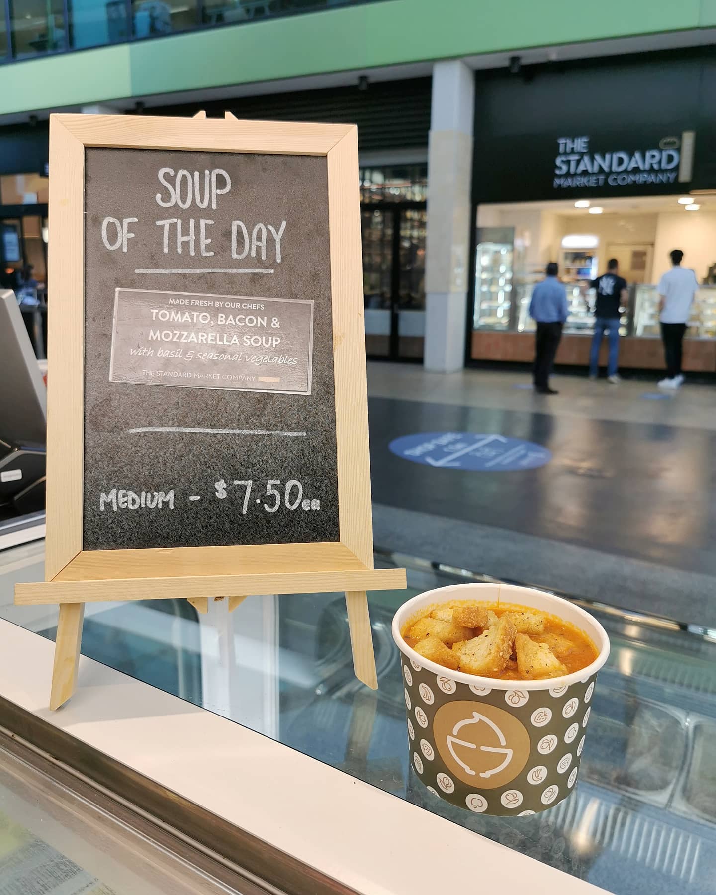 Cup of Gelato and Menu Board — Quench Juice Bar in Fortitude Valley, QLD