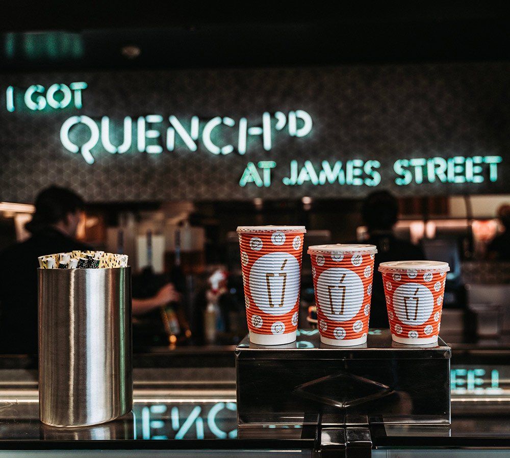Variety of Juice Cup Sizes — Quench Juice Bar in Fortitude Valley, QLD