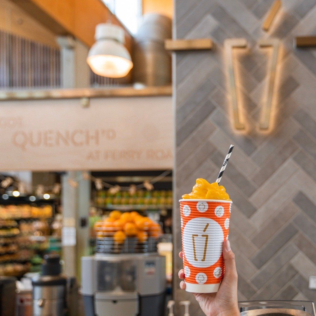 Person Holding A Smoothie — Quench Juice Bar in Fortitude Valley, QLD