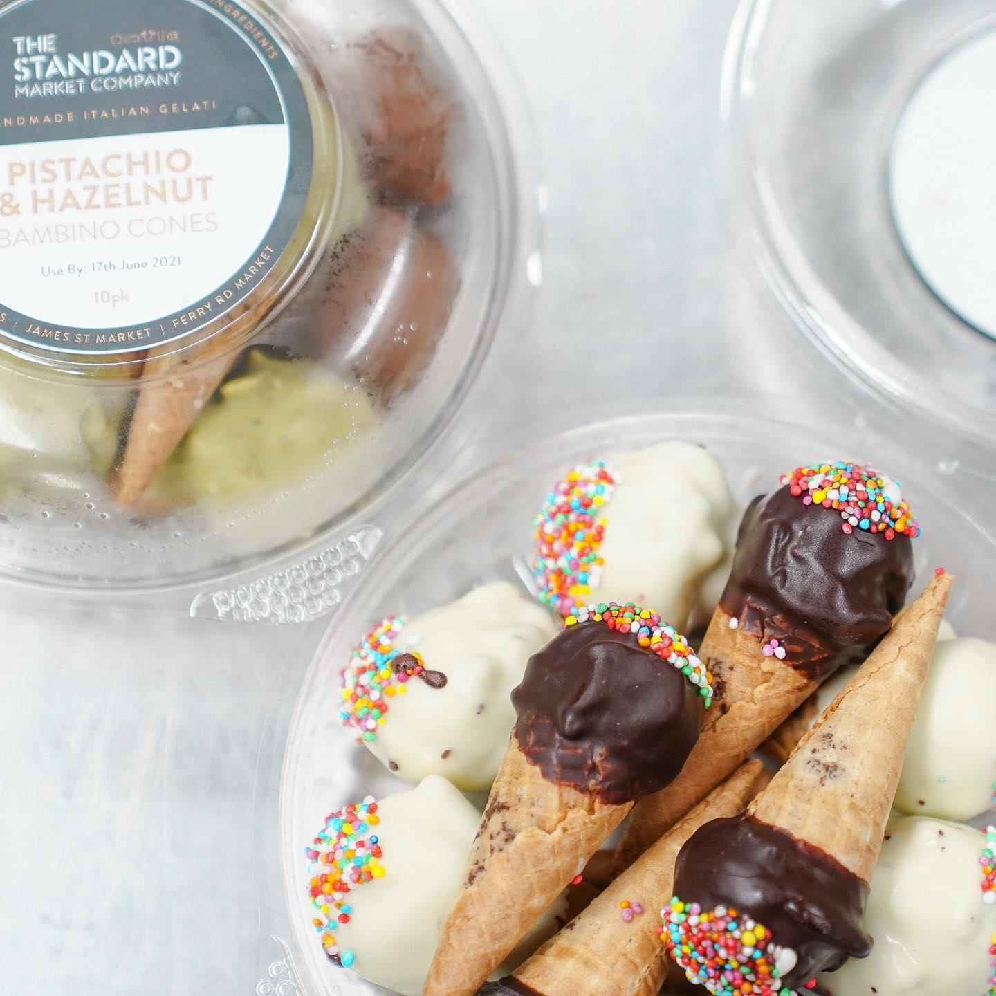 Bambino Cones Containers — Quench Juice Bar in Fortitude Valley, QLD