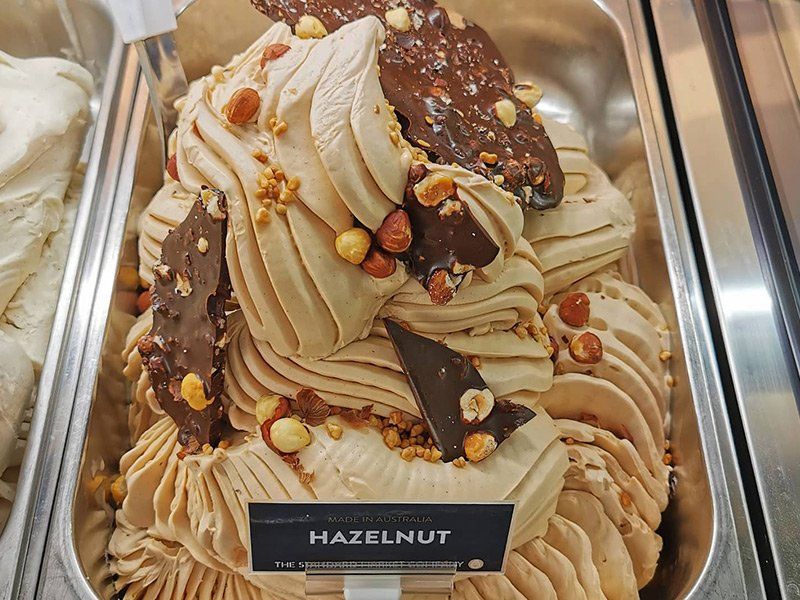 Hazelnut Gelato — Quench Juice Bar in Fortitude Valley, QLD