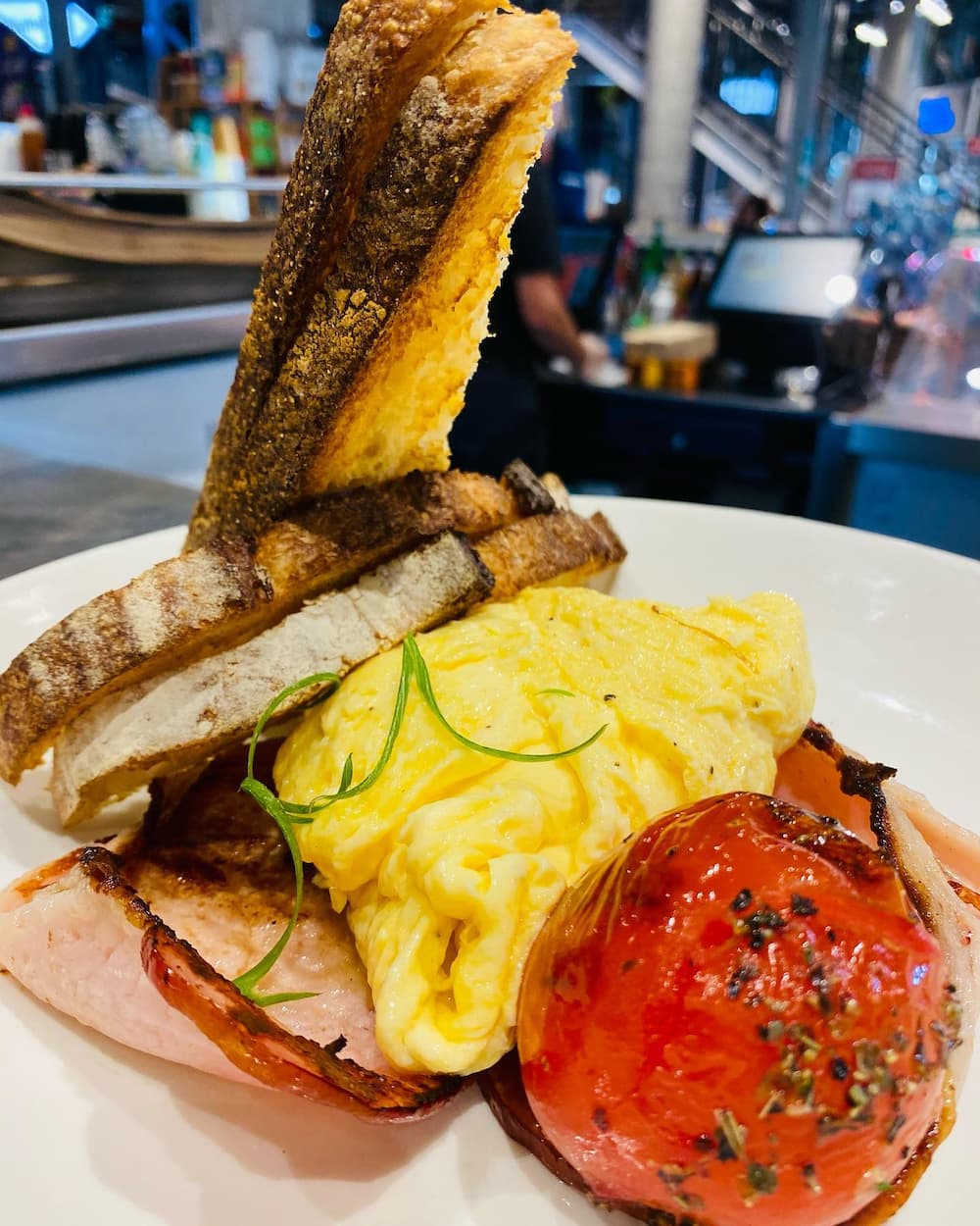 Scramble Egg and Bread — Barbosa Fine Food Deli in Robina, QLD