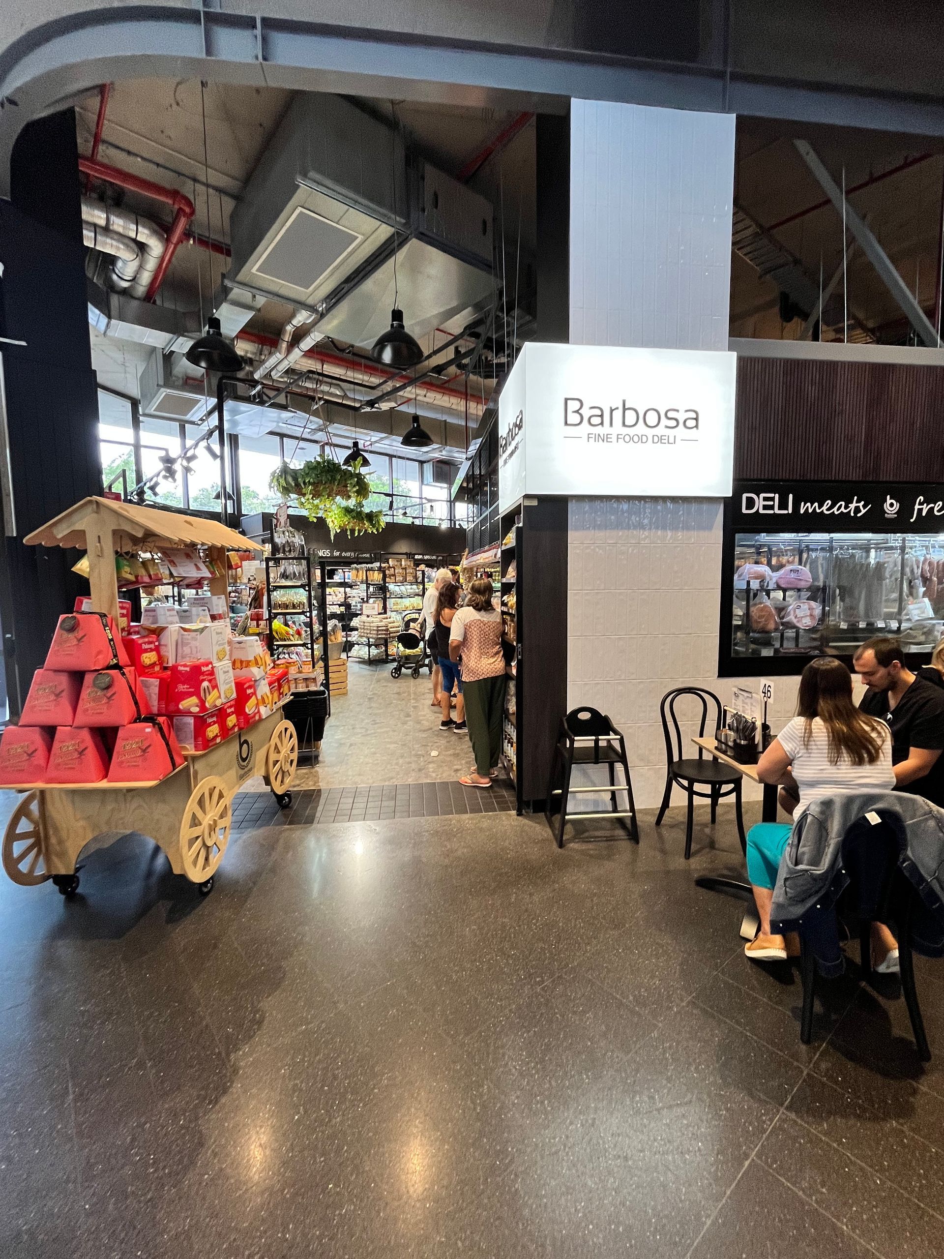 Seated Cafe Area — Barbosa Fine Food Deli in Robina, QLD