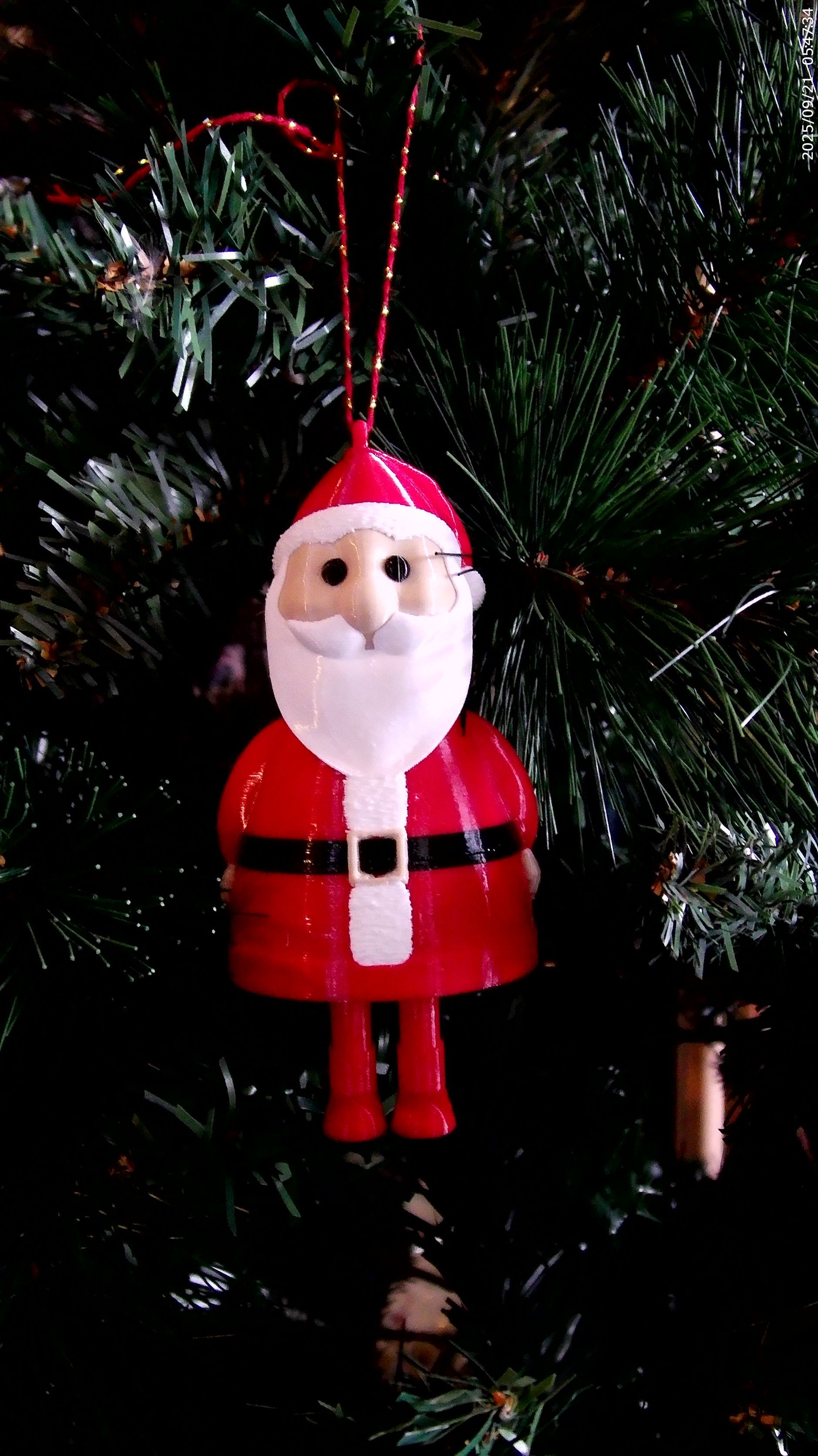 kerstman ornament