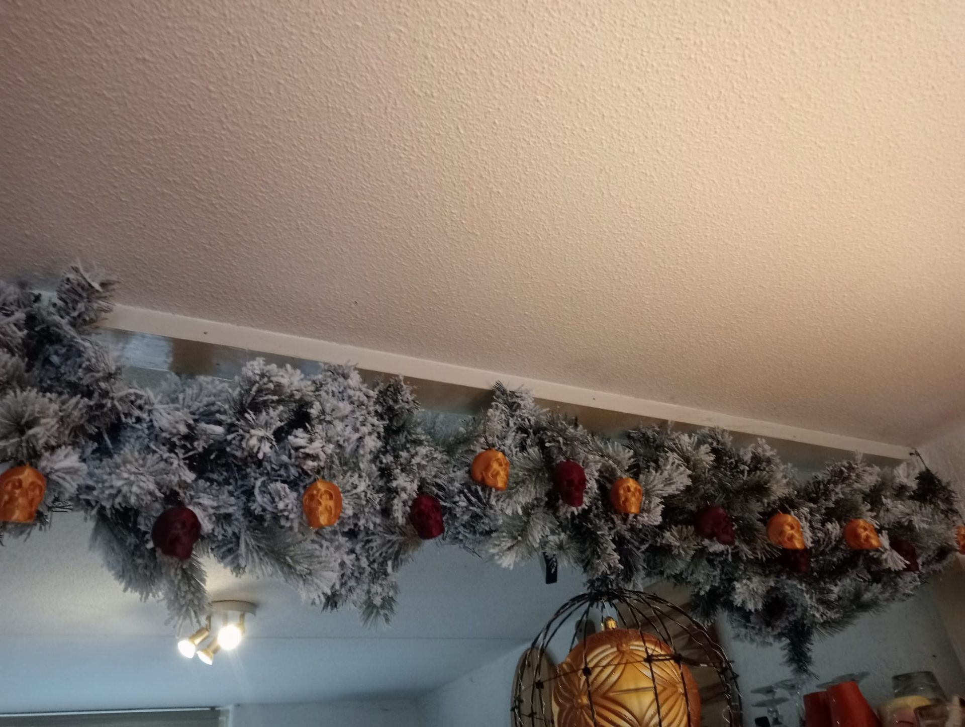 skull kerstballen