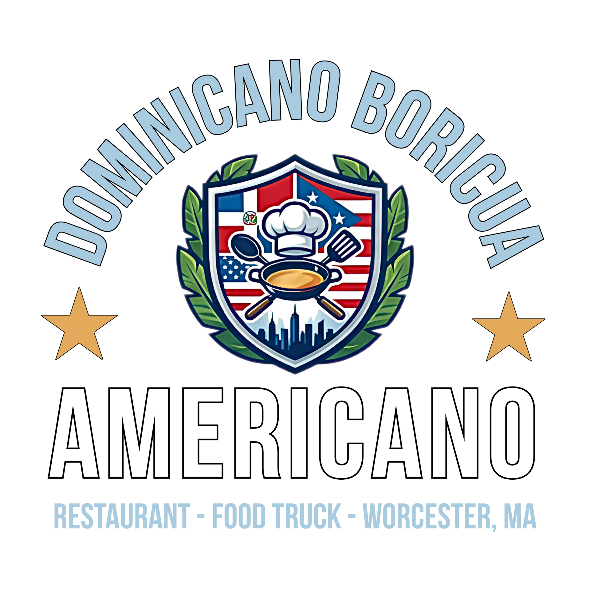 Dominicano Boricua Americano logo
