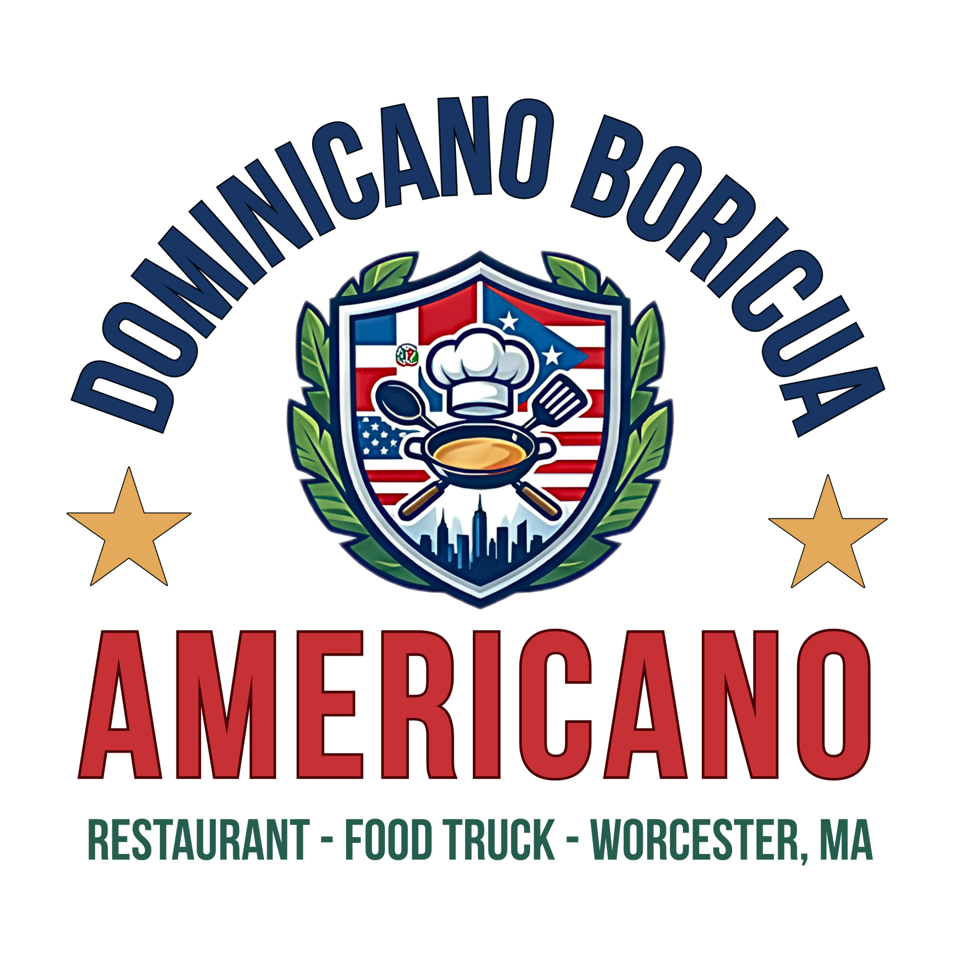 Dominicano Boricua Americano logo