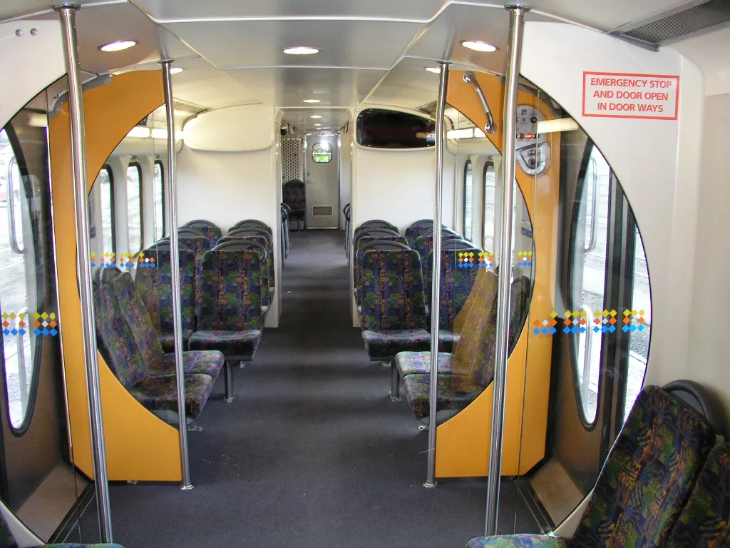Christchurch Rail S Carriages - Interior Image