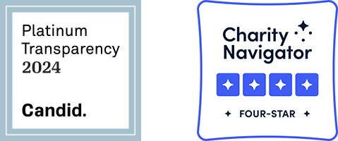 CASA has Platinum Transparency through Candid. and Is a Charity Navigator 4 star organization.