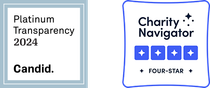 CASA has Platinum Transparency through Candid. and Is a Charity Navigator 4 star organization.