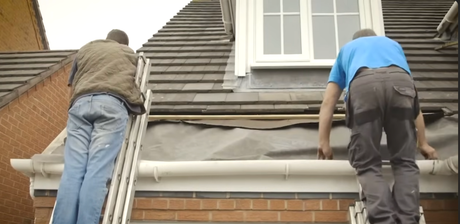 men doing roofing work