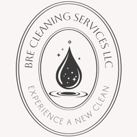 The logo for BRE Cleaning Services in Anderson, SC