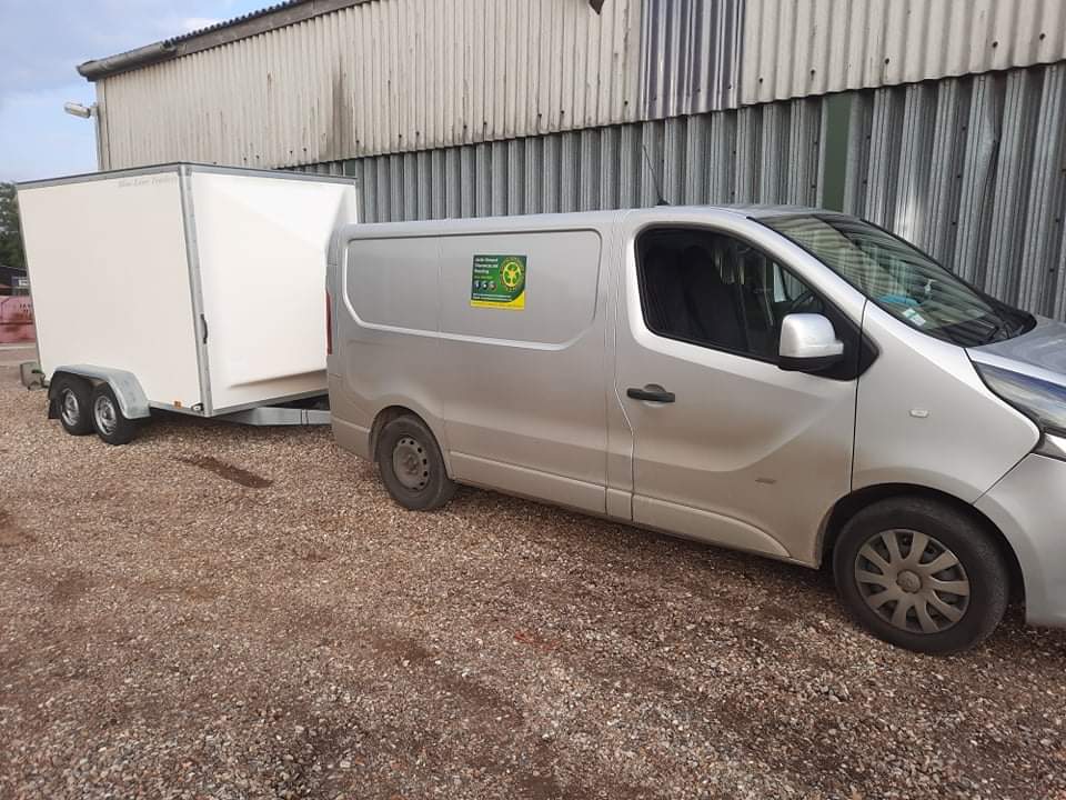 van and box trailer