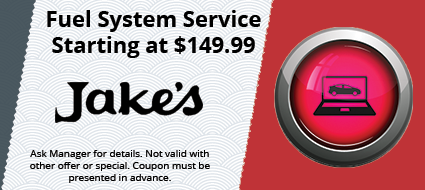 A sign that says fuel system service starting at $ 149.99