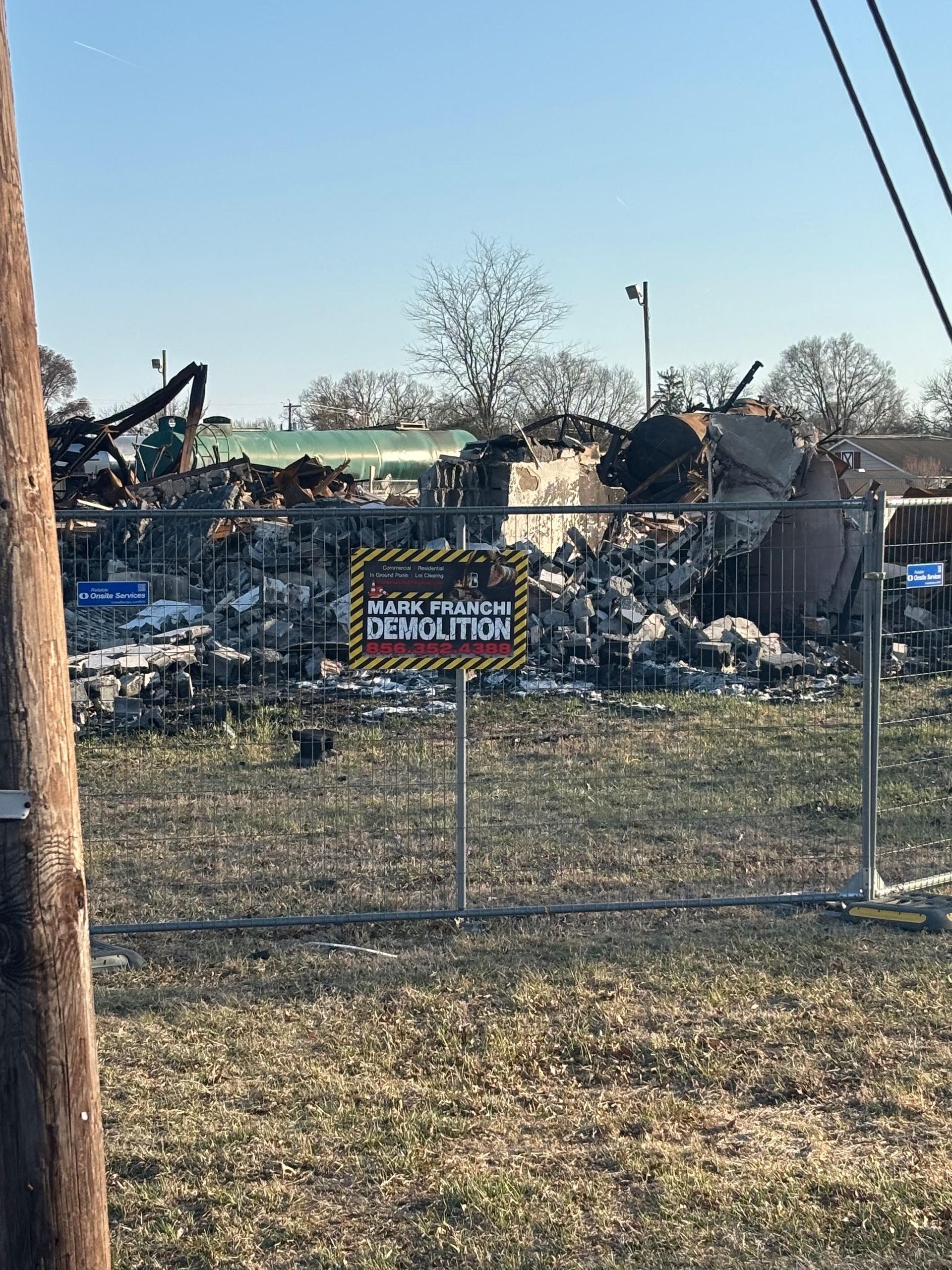 Demolished Golden Corral 2 — Demolition in Sewell, NJ