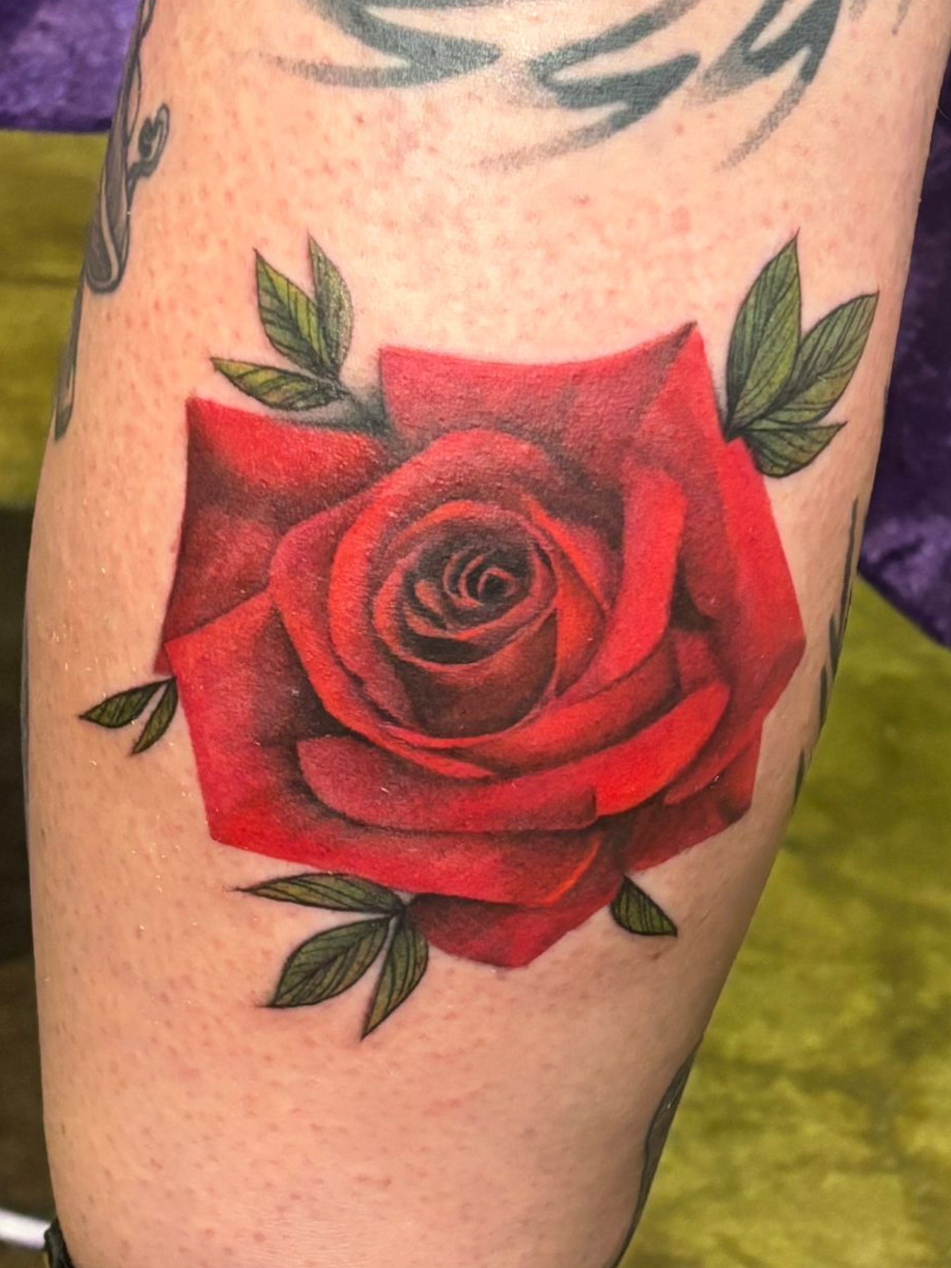 Charlotte NC tattoo artist, custom tattoos Charlotte NC, tattoos on melanated skin, black and grey realism tattoo,