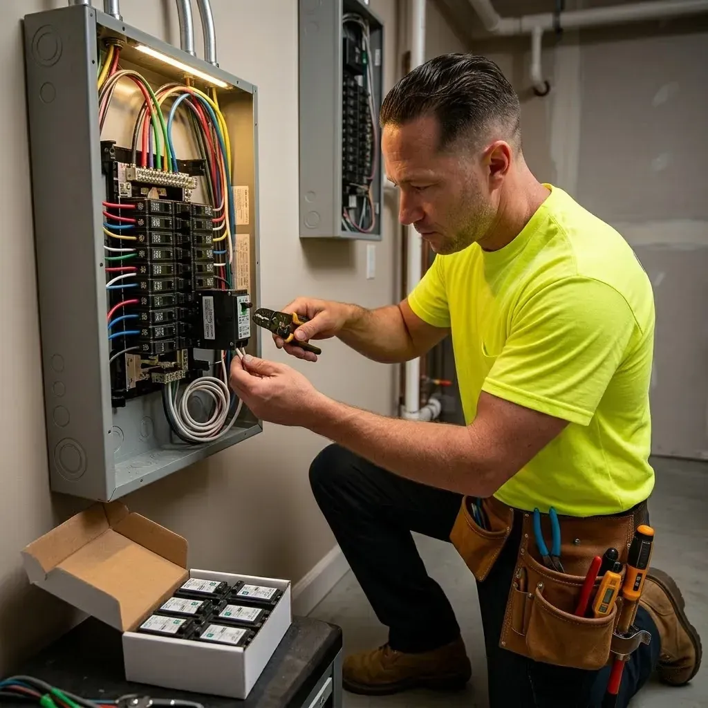 Homes We Work In Electrical Panel Upgrade Peckville PA