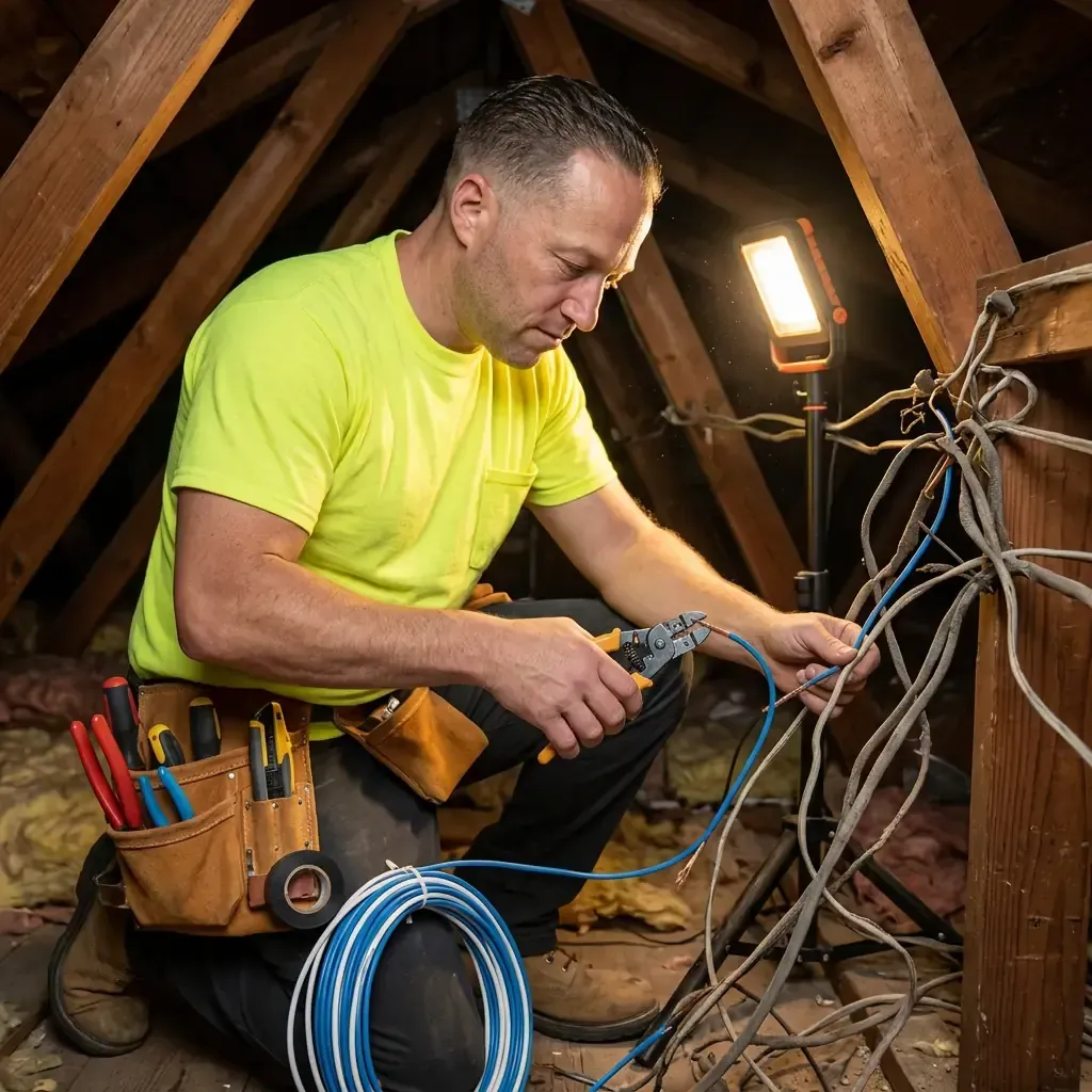 Homes We Work In Old Wiring Replacement Services