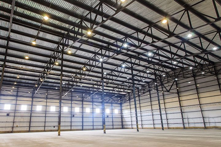 Industrial construction service in Throop