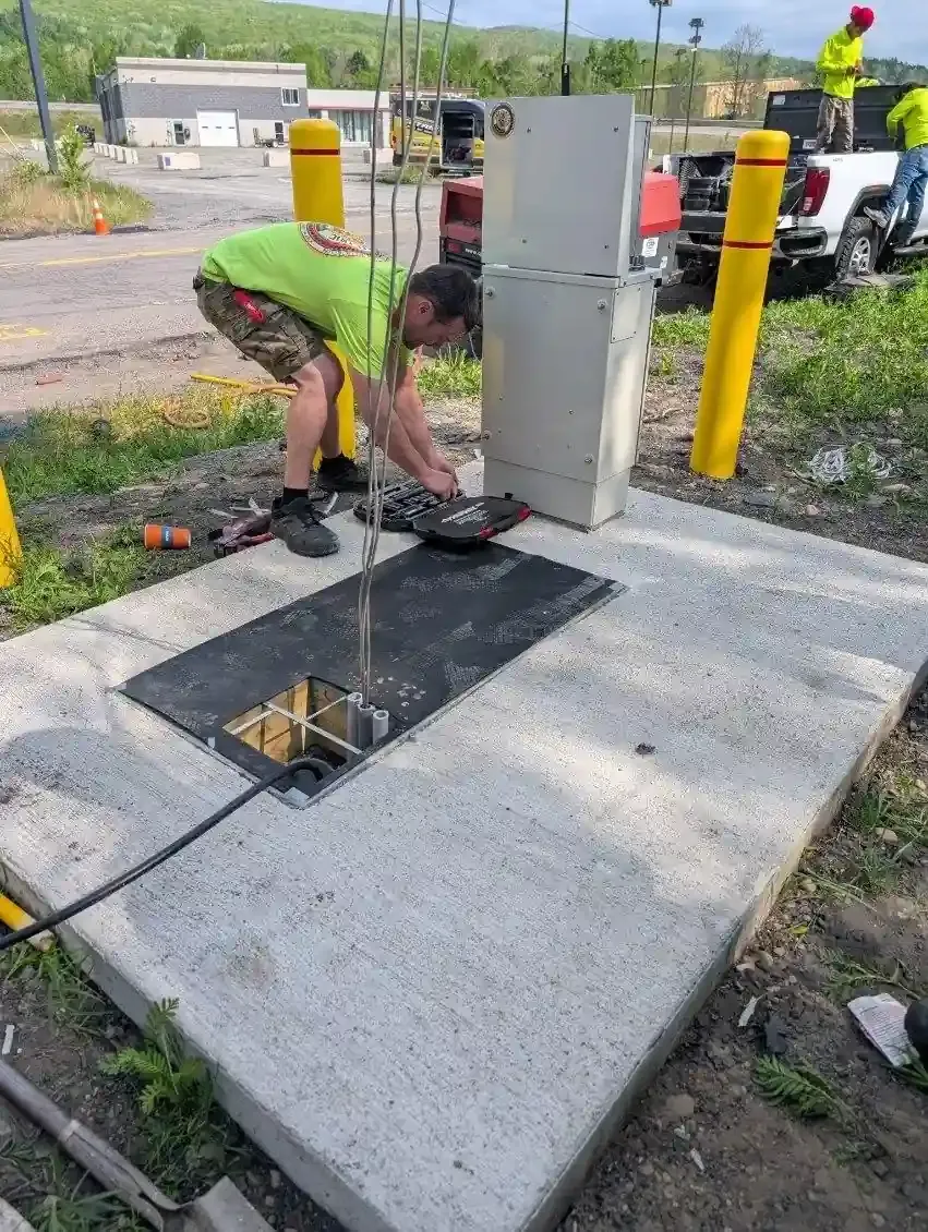 Underground Electrical Installation Project