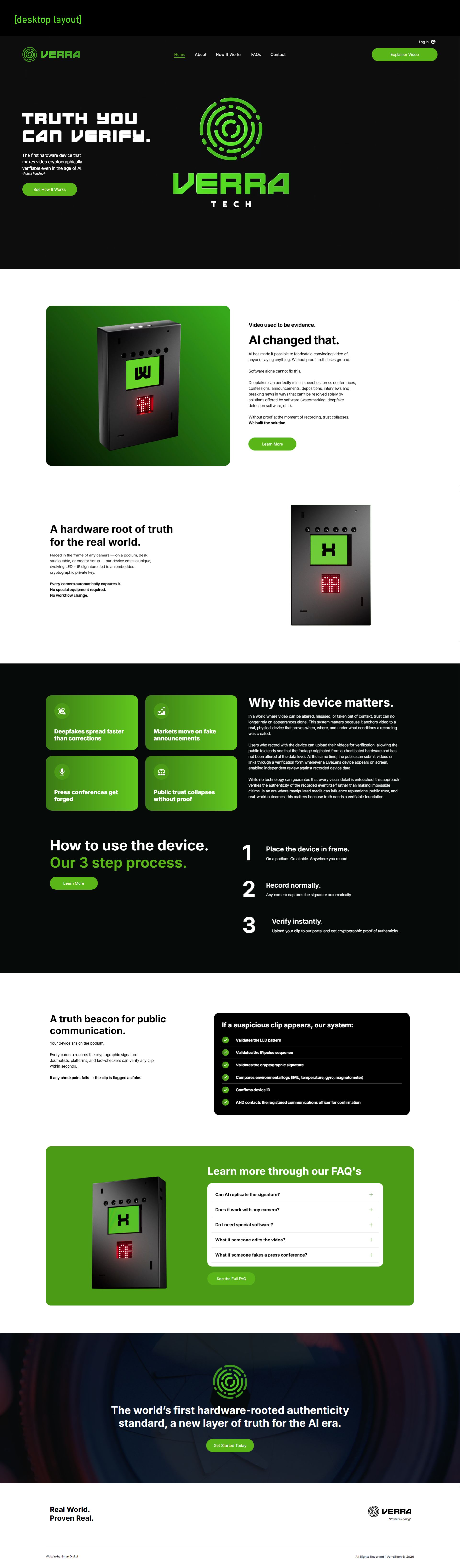 Dark-themed cannabis product webpage with green accents, product images, and purchase details.
