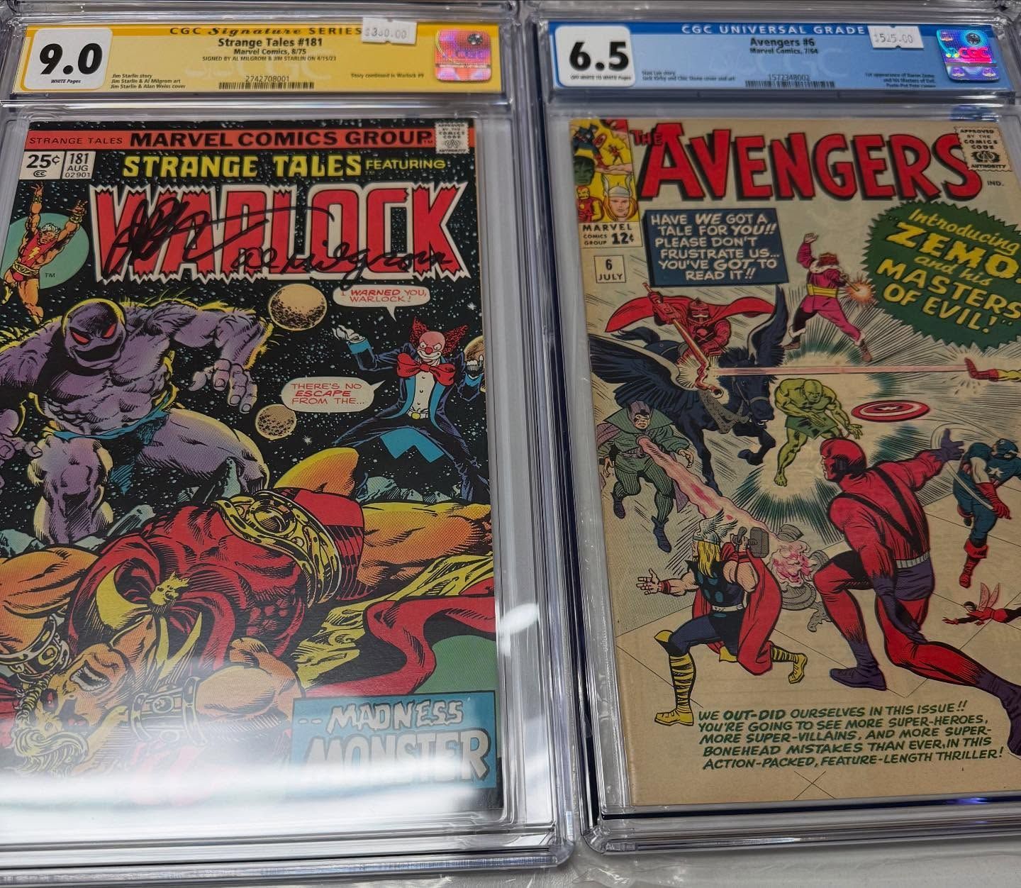 graded vintage comics in my area