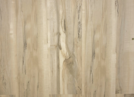 Light beige wood grain with vertical planks and a natural knot in the center
