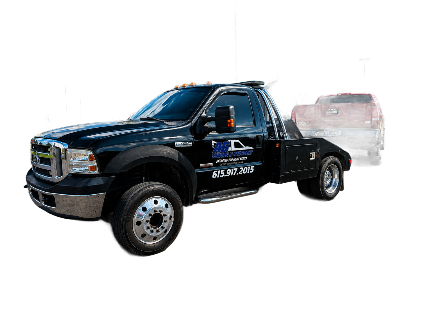 AG Towing and Recovery tow truck serving Nashville, Tennessee