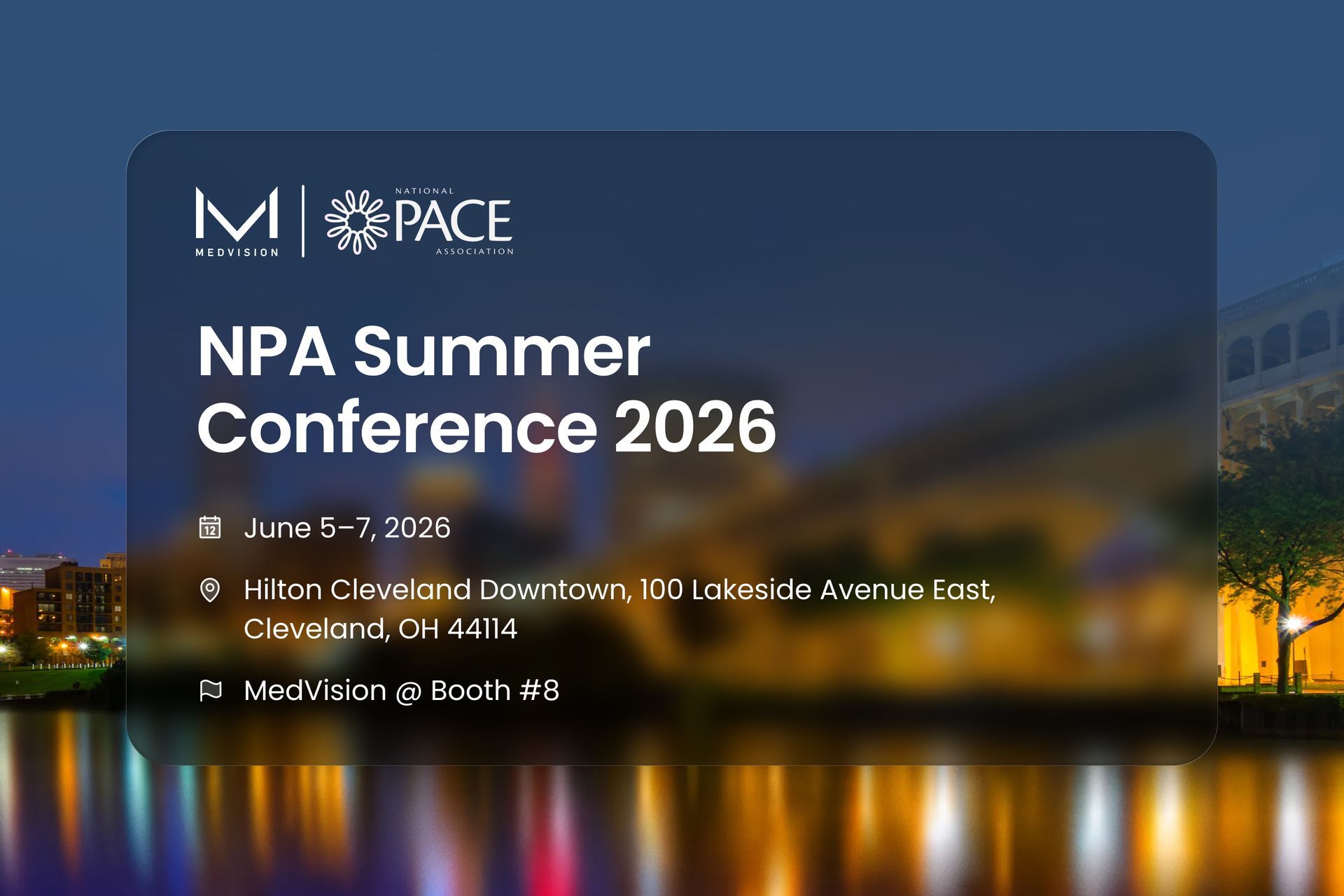 MedVision at NPA Summer Conference 2026