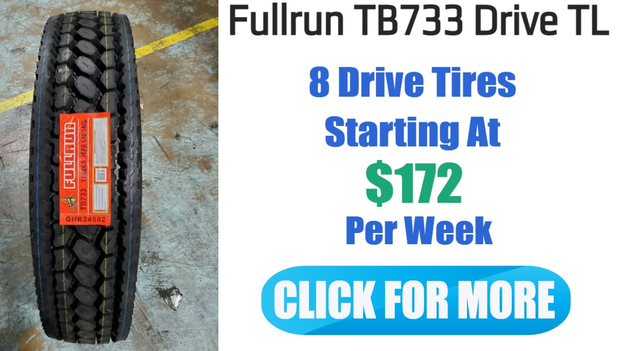 Commercial Tires Semi Tires No Credit Check Financing No Money Down