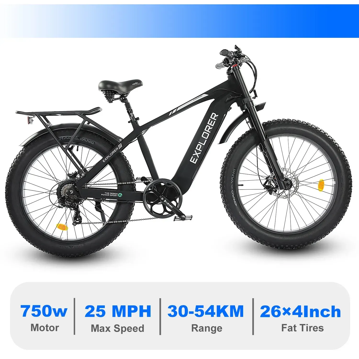 EXPLORER LONG RANGE ELECTRIC HUNTING BIKE