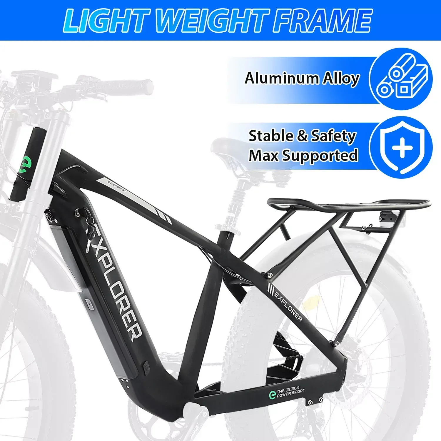 EXPLORER LONG RANGE ELECTRIC HUNTING BIKE