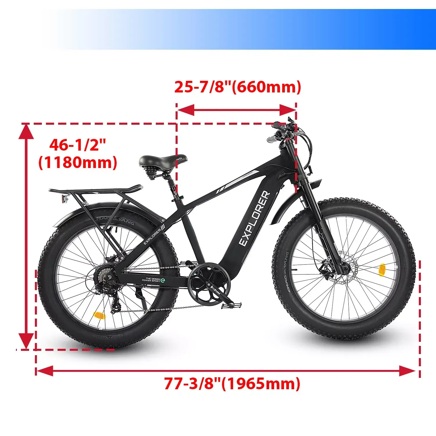 EXPLORER LONG RANGE ELECTRIC HUNTING BIKE