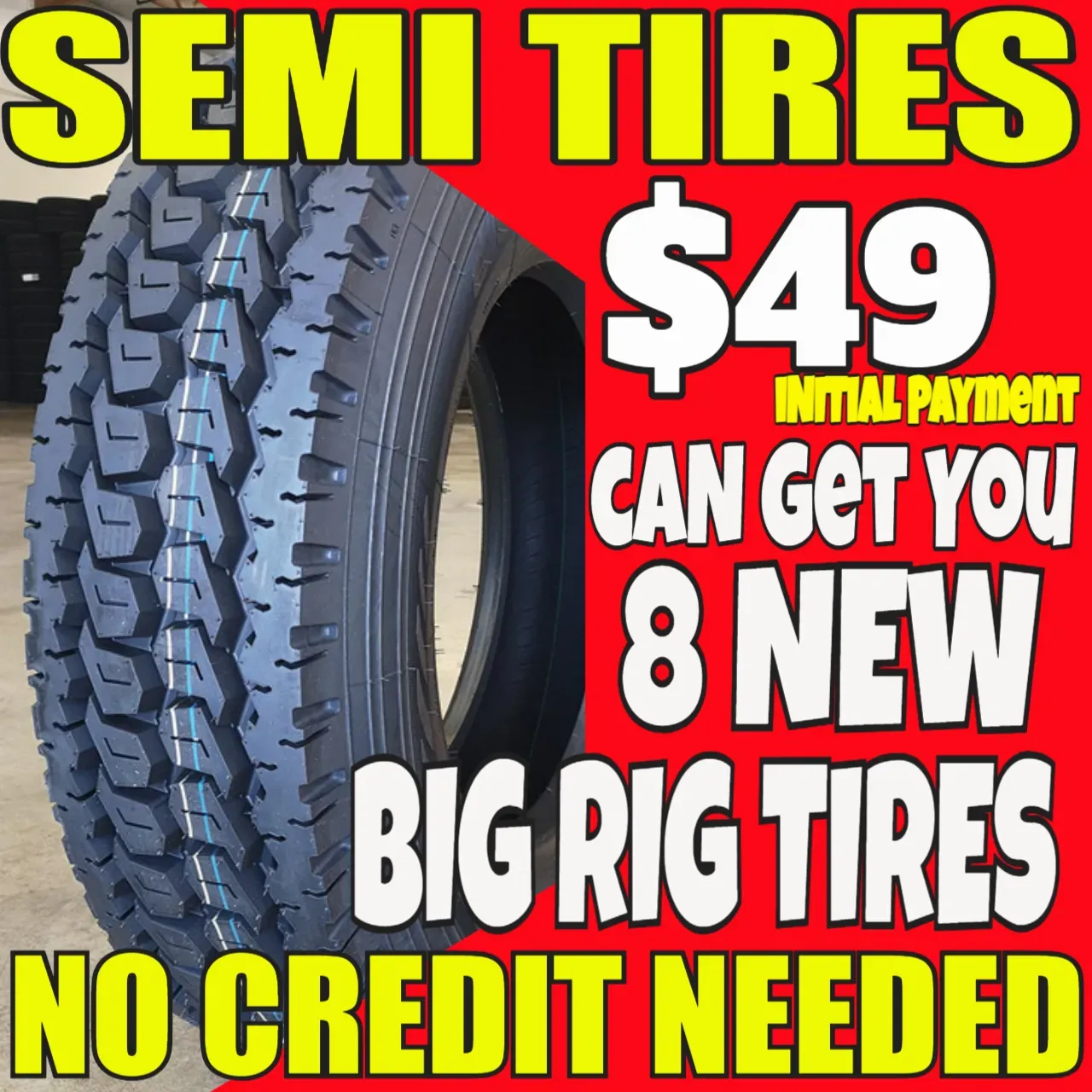 FRESNO, CA COMMERCIAL TIRES. 18-WHEELER HEAVY-DUTY BIG-RIG SEMI TRUCKING TIRES, FRESNO, CA CHEAP SEMI TRACTOR-TRAILER AUTO VEHICLE TIRES NO CREDIT TIRE FINANCING
