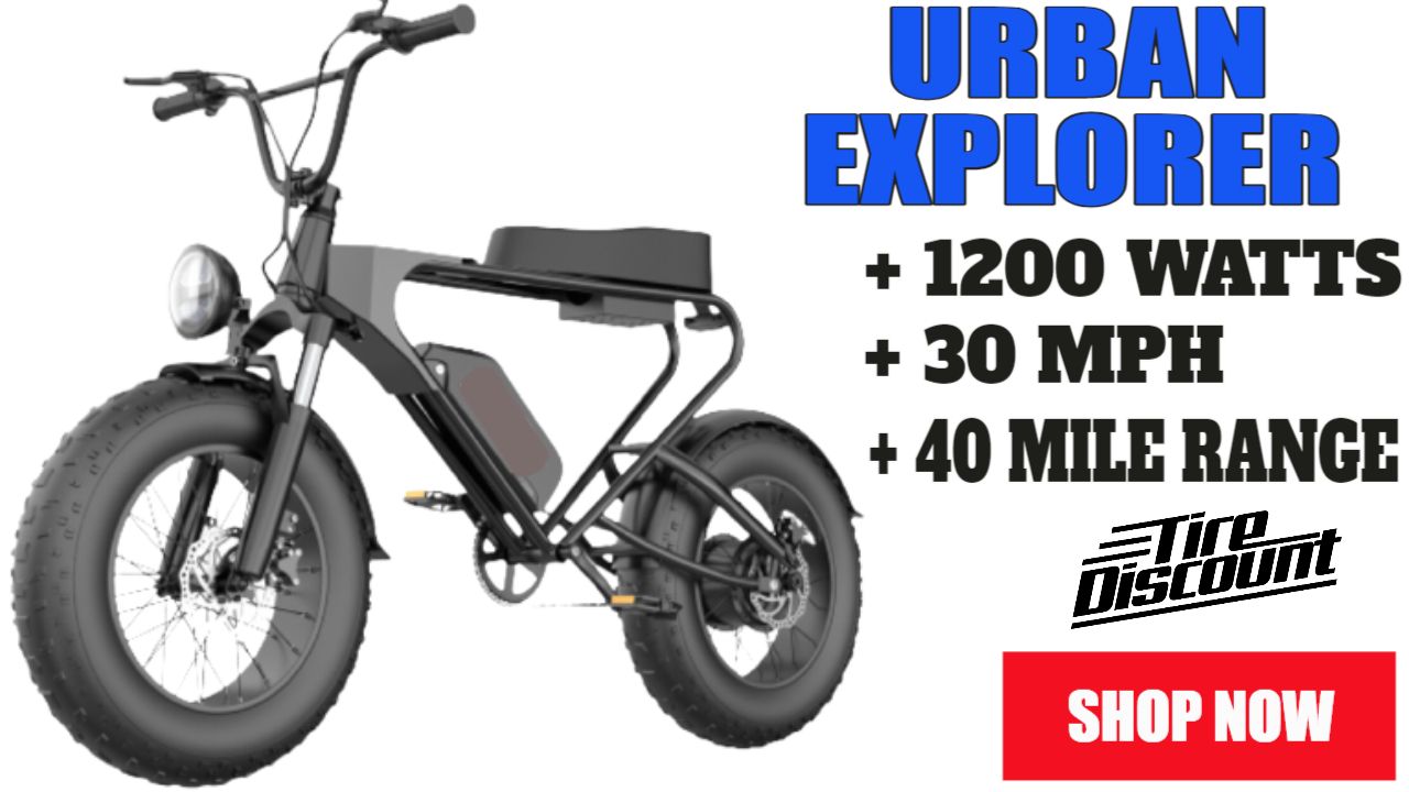 URBAN EXPLORER UE200 ELECTRIC BIKE