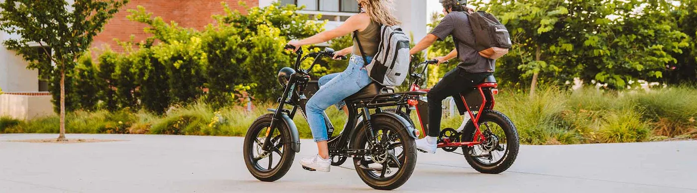 electric bike financing couple