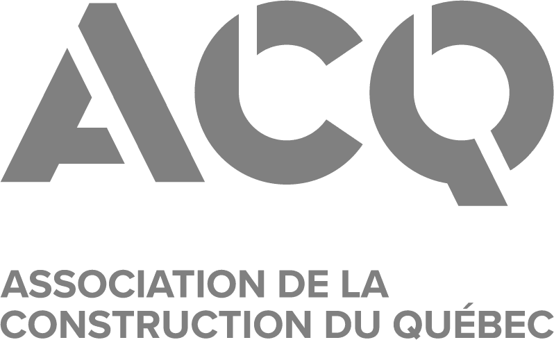 ACQ logo: Gray letters A, C, Q above 