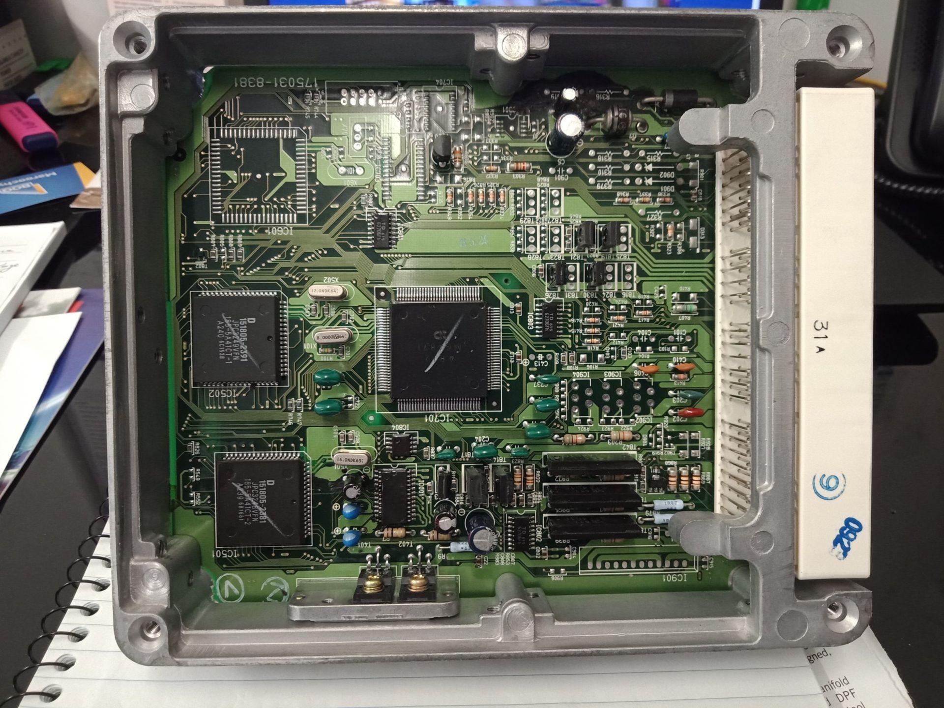 A Motherboard With The Number 314 On It — Marcoola Tyre & Mechanical In Marcoola, QLD