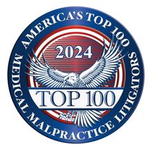 2024 Top 100 Litigators logo 
