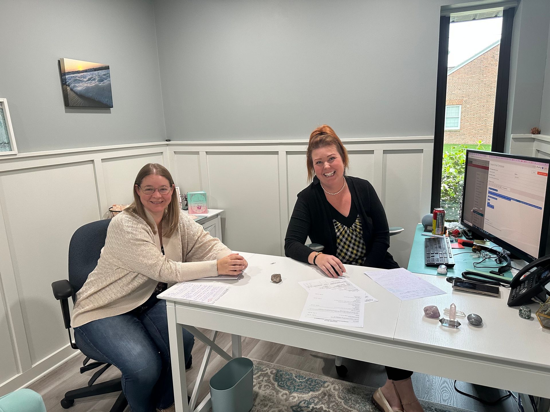 HR staff working