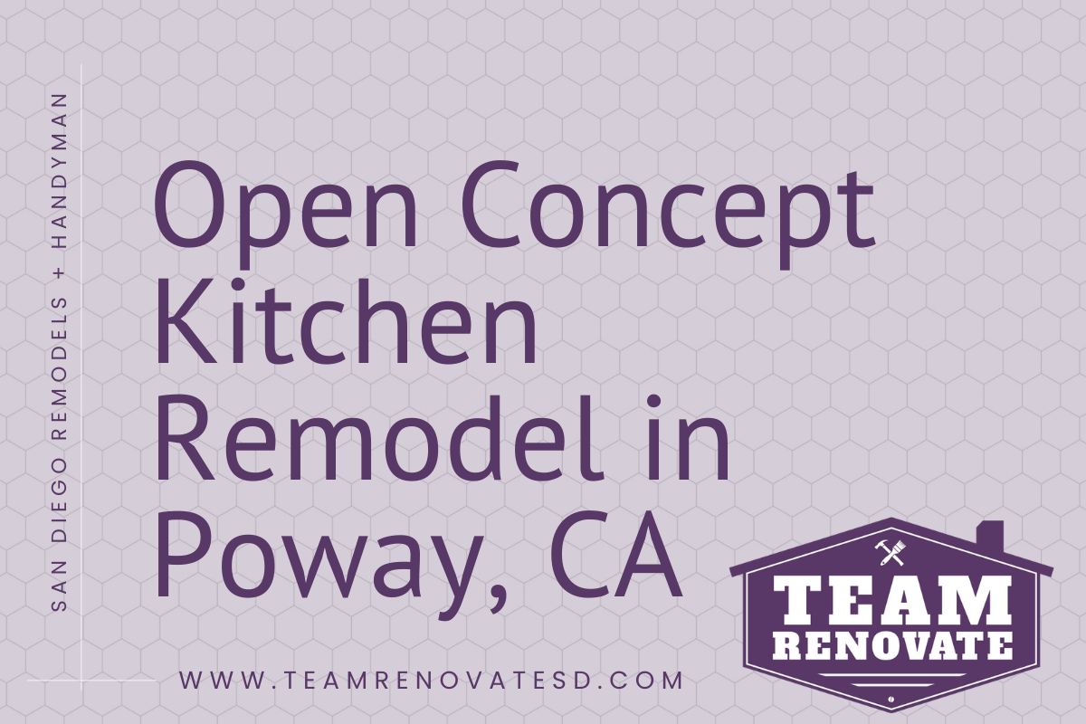 Blog Cover for Open Concept Kitchen Remodel in Poway, CA | Pantry Island Design