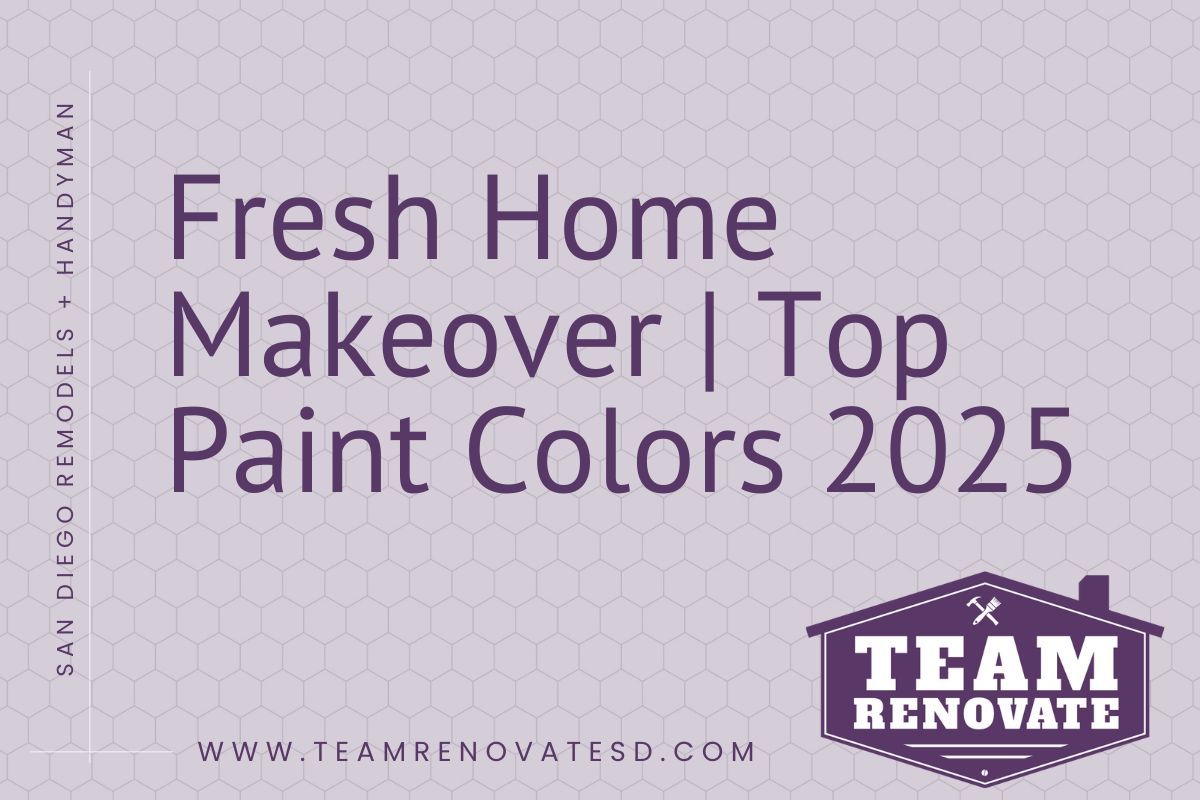 Fresh Home Makeover: Top Paint Colors 2025
