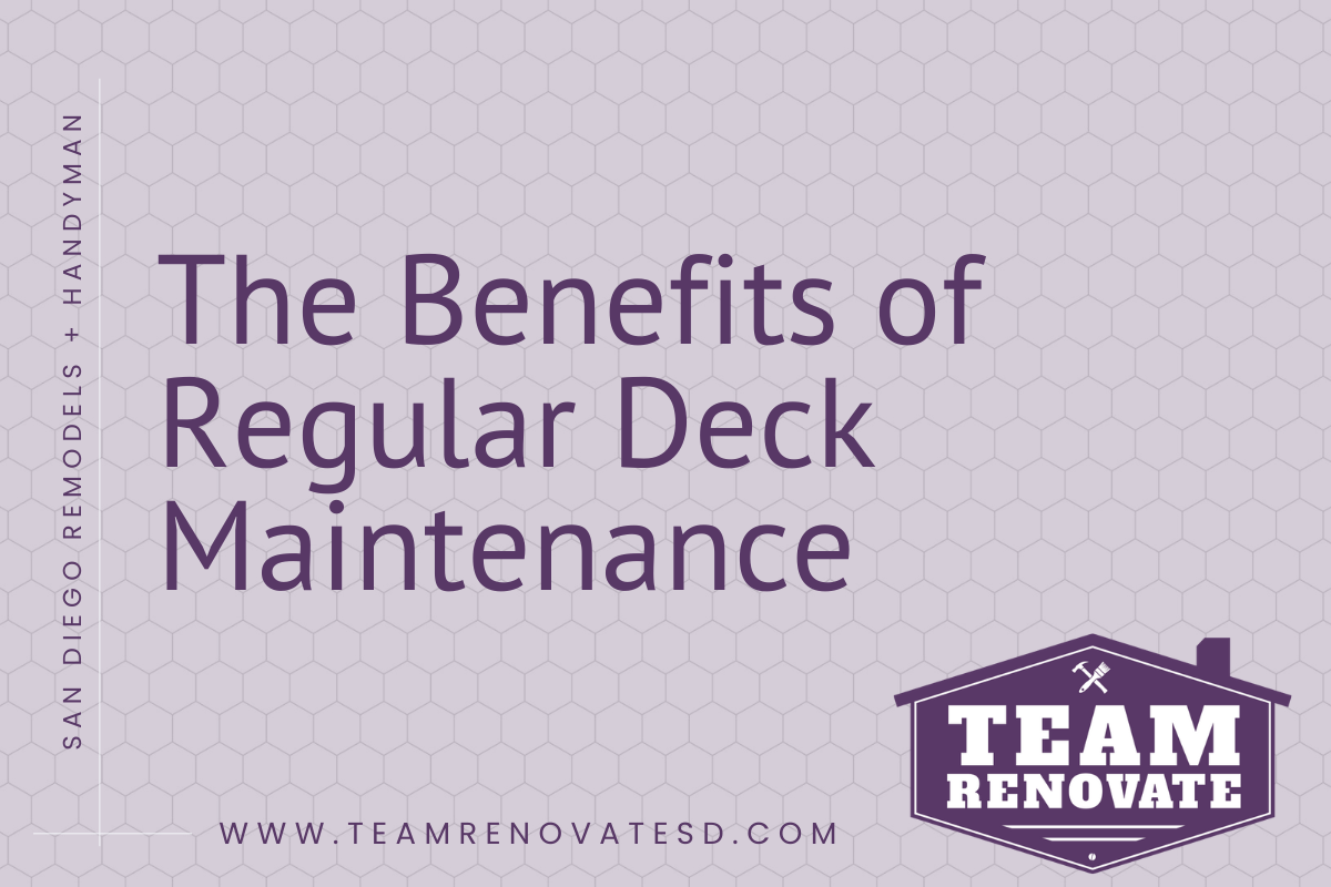 Blog Cover for Benefits of Regular Deck Maintenance